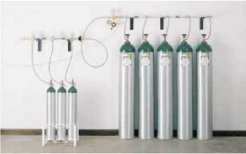 Aviation Oxygen Cascade System for Transfilling Cylinders